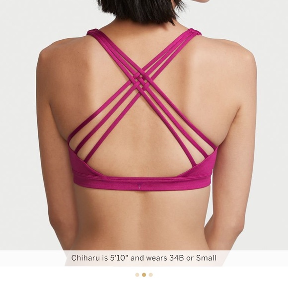 Victoria Secrets 1 Blue Sports Bra sz LG - Picture 8 of 10